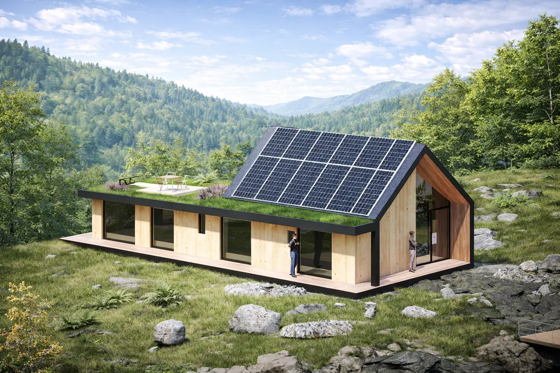 Render de la referencia Midori de Sakura Homes